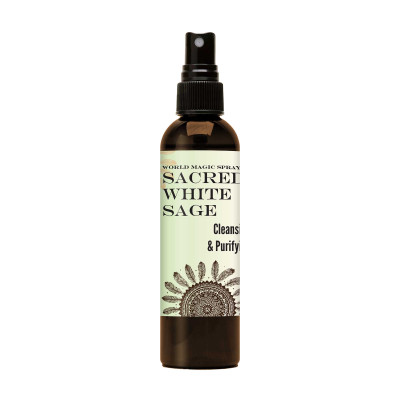 World Magic Sacred White Sage Spray